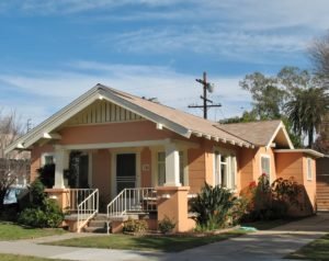 Craftsman bungalow beach house long beach CA 