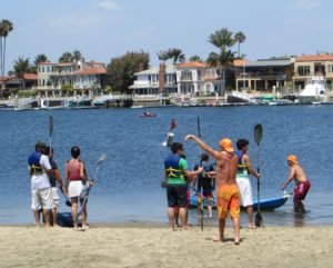 Let's go kayaking Long Beach