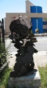 Metal sculpture by MOLAA