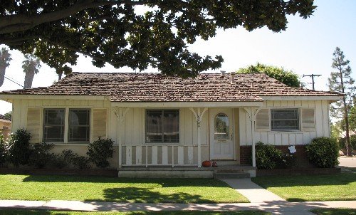 Mid century modern home Long Beach