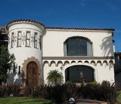 Spanish Revival on Ocean boulevard Long Beach