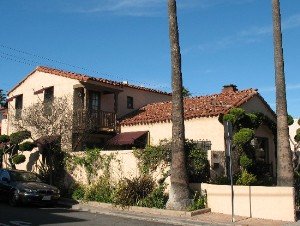 Spanish Revival with Monterey influences