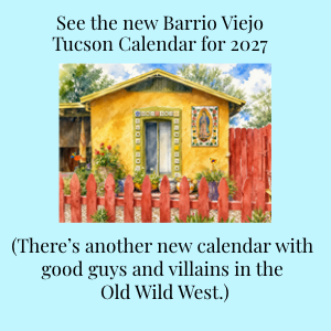 Ad for Barrio Viejo Tucson 2027 calendar